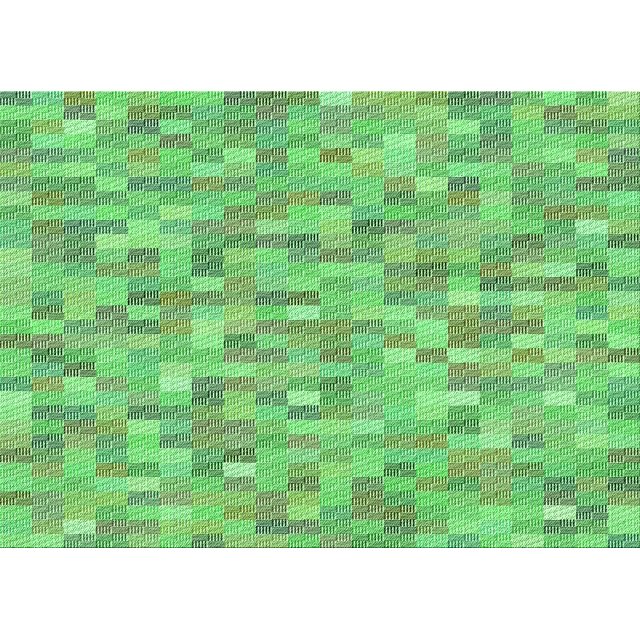 Ahgly Company Tapis Rectangulaire Lavable en Machine Intérieur Vert Transitionnel, 3 Pieds x 5 Pieds