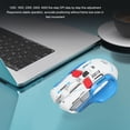 thumbnail image 4 of 3 Mode PC Mouse, Macro Programmable 2.4G Wired  10 Keys Sensitive Gaming Mouse 5 Adjustable DPI with 11 RGB Light for IOS for  White,Yellow,Black, 4 of 7