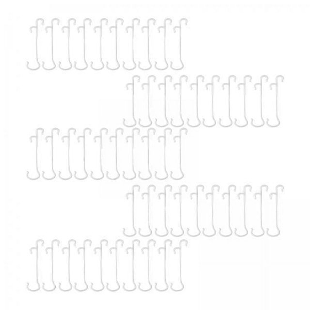 koolsoo 3x50Pcs Tomato Support Clips Tomato Pressing and Pulling Spreader for Eggplant