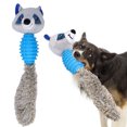 thumbnail image 3 of Pet Interactive Toy, Plush Plush Dog Toy  for Home Green Seal,Blue Raccoon,Red, 3 of 8