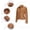 Brown, variant on LOVZFMLL Jackets for Womens Solid Color Short Thin Leather Jacket Long Sleeved Casual Jacket Long Sleeved Hooded Casual Jacket