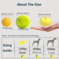 thumbnail image 4 of Meottam Interactive Dog Toys Ball for Small & Medium Dogs, Electric Bouncing Durable Automatic Rolling Balls with LED Lights, Waterproof Smart Tennis Pets Chew Toys for Dogs and Cats (Yellow), 4 of 6