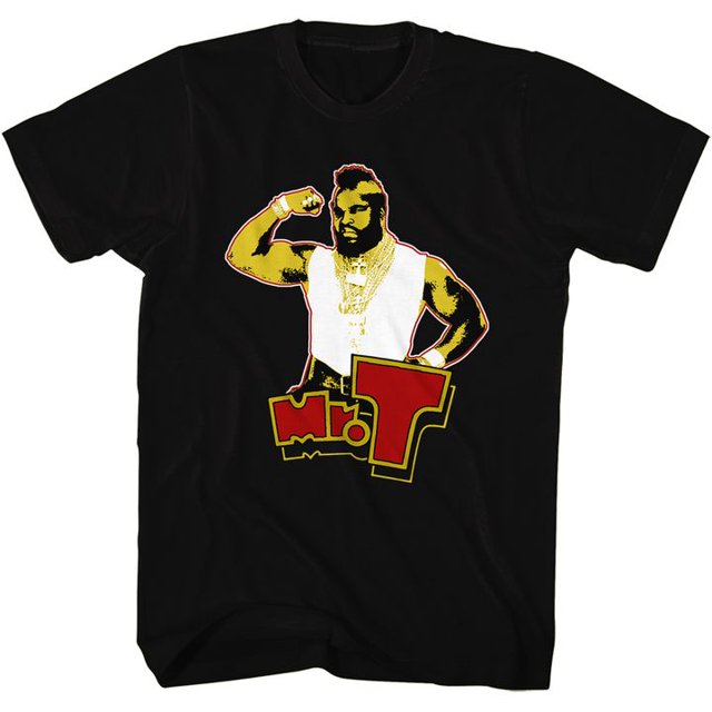 Mr. T T Flex Black Adult T-Shirt 3Xl