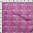 thumbnail image 4 of oneOone Tissu Polyester Spandex Fuchsia Rose Abstrait Fumée Matériel de Robe Tissu Imprimé Tissu au Mètre 56 Pouces de Large, 4 of 5