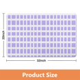 thumbnail image 2 of Long Bathroom Mat,Checkered Bathroom Rug Runner, Non Slip Water Absorbent Large Bath Mat, Soft Microfiber Machine Washable Shower Rugs for Bathroom Bathtub Hallway, 20x32 in, 2 of 5