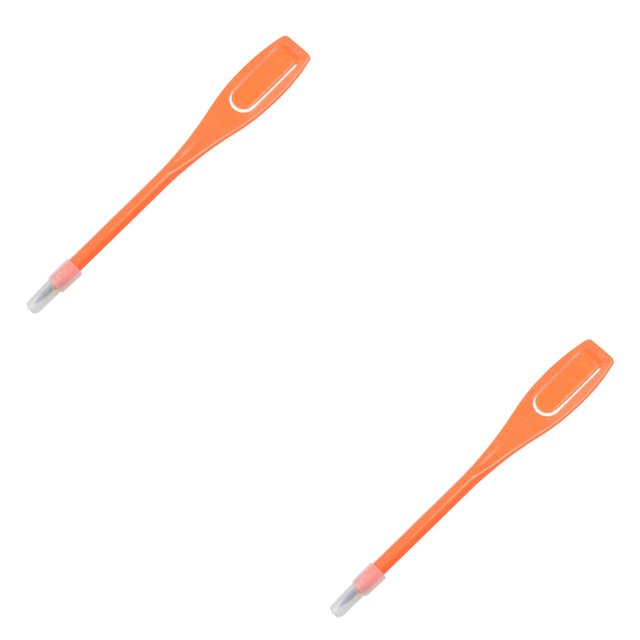Transemion 50 Pieces Golf Score Pen Marker Recording Pencils Pocket Tools Sports Orange 2Set