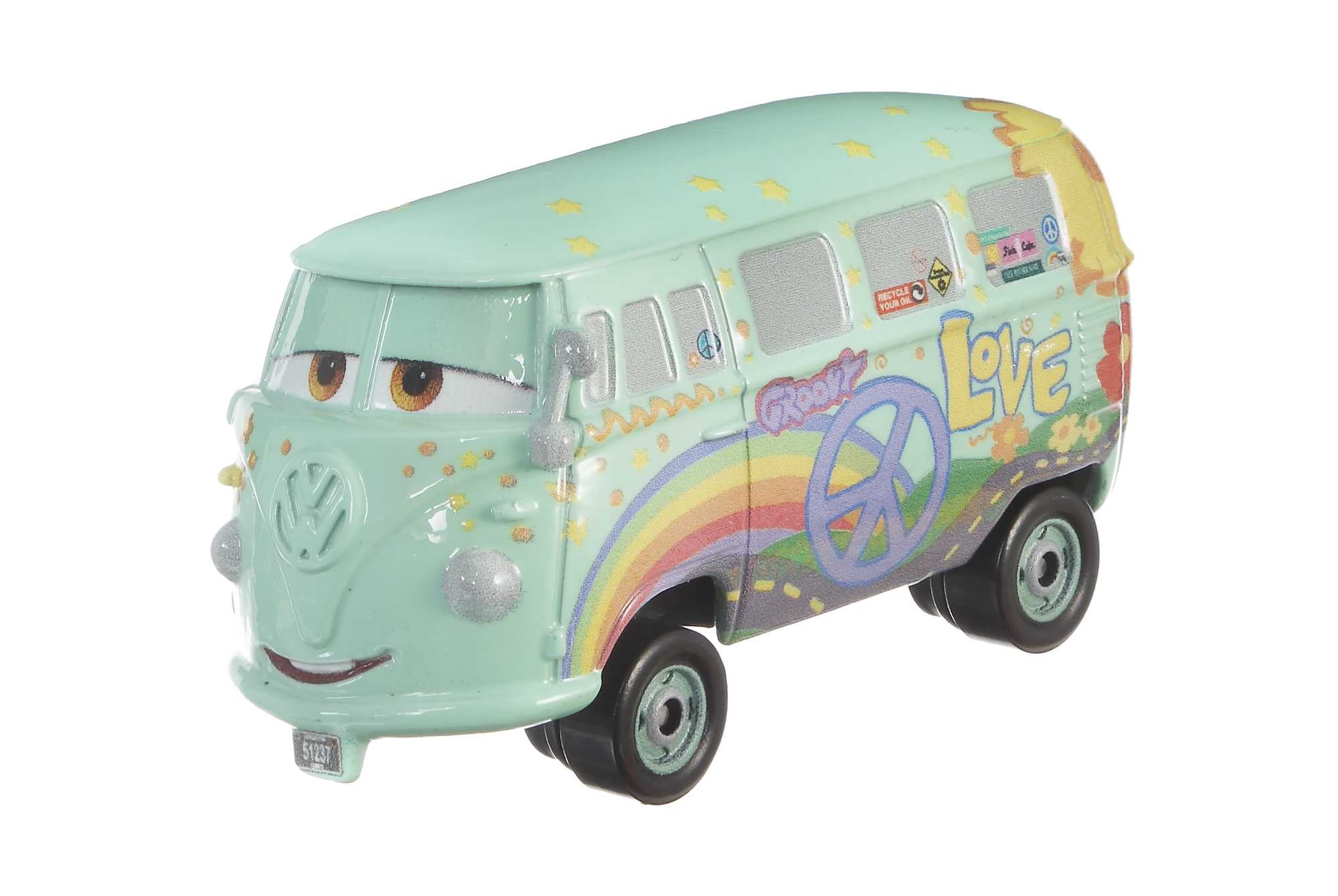 Disney and Pixar Cars Fillmore 1:55 Scale Die-Cast Vehicles For