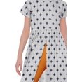 thumbnail image 4 of Moomaya Cotton Front Slit Kurtis For Women Printed Long Kurti Dress Indian Top, 4 of 5