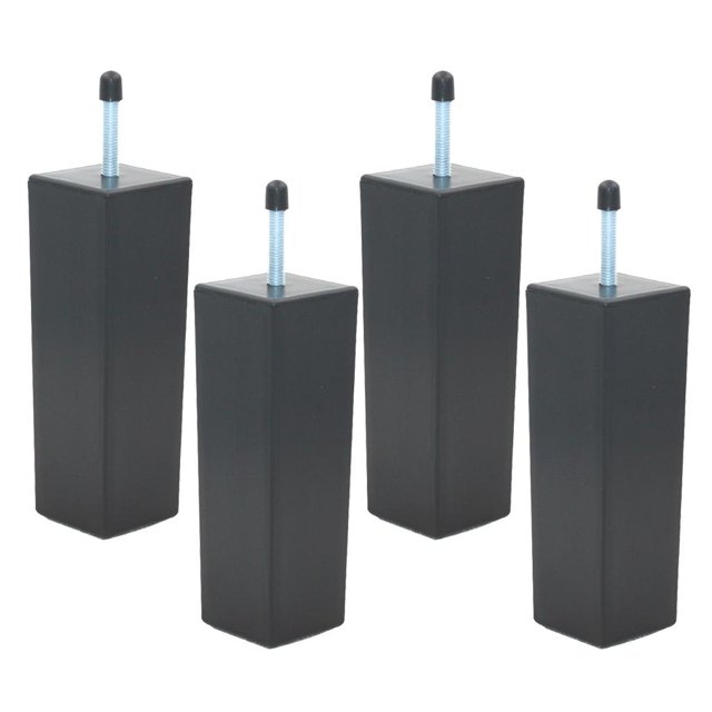 GROWTH TANK 4pcs 5.9inch Lit en Plastique Risers Table Pieds Plinthe Plancher Protecteur M8 Thread