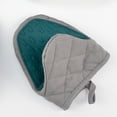 thumbnail image 4 of Czzoypi Gants de Four en Silicone en Forme de Poisson, Mitaines de Cuisson pour Micro-Ondes Résistantes à la Chaleur à Double Couche Isolées, Gants de Cuisson Antidérapants pour Casseroles, Poêles et Grillades, Vert, 4 of 6