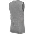 thumbnail image 2 of Gilet de Compression Rembourré pour Jeunes, Protecteur de Côtes pour Rugby, Baseball, Football, Basketball, Lacrosse, 2 of 7
