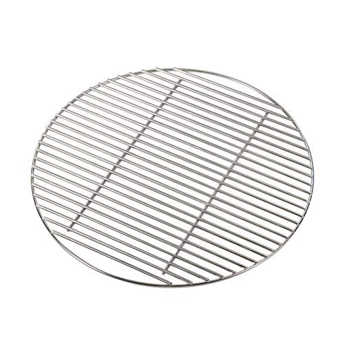 KAMaster 17" BBQ High Heat Stainless Steel Charcoal Fire Grate Fits for XL Big Green Egg Fire Grate and Weber Grill Parts Charcoal Grate Replacement Accessories(17") ?