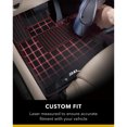 thumbnail image 3 of Convient 2018-2023 Jeep Wrangler JL Tapis 3D Doublure de Sol L1JP01901509 MAXpider; Ajustement Personnalisé; Bord Surélevé; Noir; Caoutchouc Thermoplastique de Texture Fibre de Carbone; 3 Pcs, 3 of 7