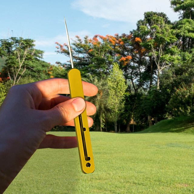 Suncoda Titanium Alloy Toothpicks, 2Pcs Multifunctional Retractable Portable Toothpick Outdoor Portable Telescopic Toothpick Tool Three Adjustment Fruit Label Disassembly Express Delivery
