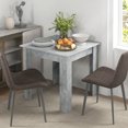 thumbnail image 2 of HOMCOM Square Dining Table for 2, Kitchen Table for Living Room, Grey, 2 of 10