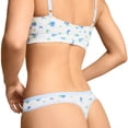thumbnail image 3 of Jockey String à Logo Extensible en Coton Biologique pour Femmes - Lot de 3, 3 of 5