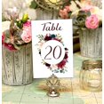 thumbnail image 2 of Darling Souvenir Cartes Décoratives de Table à Imprimé Floral Double Face pour Réception de Mariage - 5 Pouces" x 7 Pouces" (1 à 50), 2 of 6
