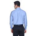 thumbnail image 2 of Harriton Men's Long-Sleeve Oxford with Stain-Release, 2 of 3