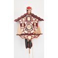 thumbnail image 1 of Quartz Cuckoo Clock Little black forest house, with music, 1 of 1