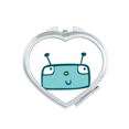 thumbnail image 1 of Miroir Robot Bleu Univers et Extraterrestre Grossissant Portable de Poche Maquillage, 1 of 3