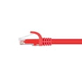 thumbnail image 2 of Monoprice FLEXboot Series - Patch cable - RJ-45 (M) to RJ-45 (M) - 5 ft - UTP - CAT 6 - molded, snagless - red, 2 of 2