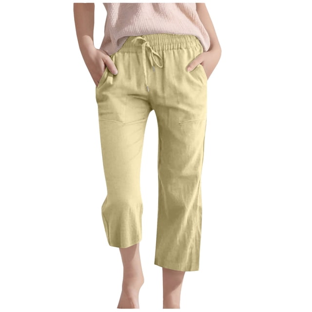 School Clothes for Girls Suet Pants for Girls Kids Comfortable High Waisted Wide Leg Pants Drawstring Elastic Trousers Comfy Straight Leg Long Pants With Pockets