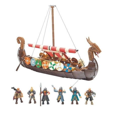 Construction Méga CONSTRUX PRO BUILDER VIKING LONGSHIP