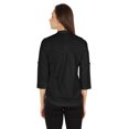 thumbnail image 4 of Inkmeso Stylish Mandarin Collar Top For Women Casual Solid Relaxed-Fit Zipper Front Tunic, 4 of 7