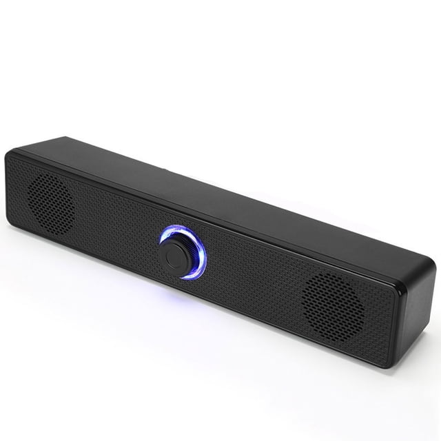 USB Sound Bar PC Lautsprecher with Cool LED Lights