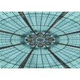 thumbnail image 1 of Ahgly Company Machine Washable Indoor Rectangle Transitional Greenish Blue Green Area Rugs, 2' x 3', 1 of 7
