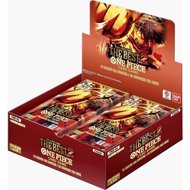One Piece TCG : The Best One Vol. 2 (PRB-02) Boîte de Boosters - 20 Paquets