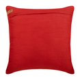 thumbnail image 3 of The HomeCentric Housse de Coussin Décorative, Taies d'Oreiller Format Euro Rouges, Lot de 2, 26x26 Pouces (65x65 cm) Housses d'Oreiller Euro en Soie, Couleur Unie, Bling, Ornées de Sequins, Oreiller Euro - Paillettes Rouges, 3 of 3