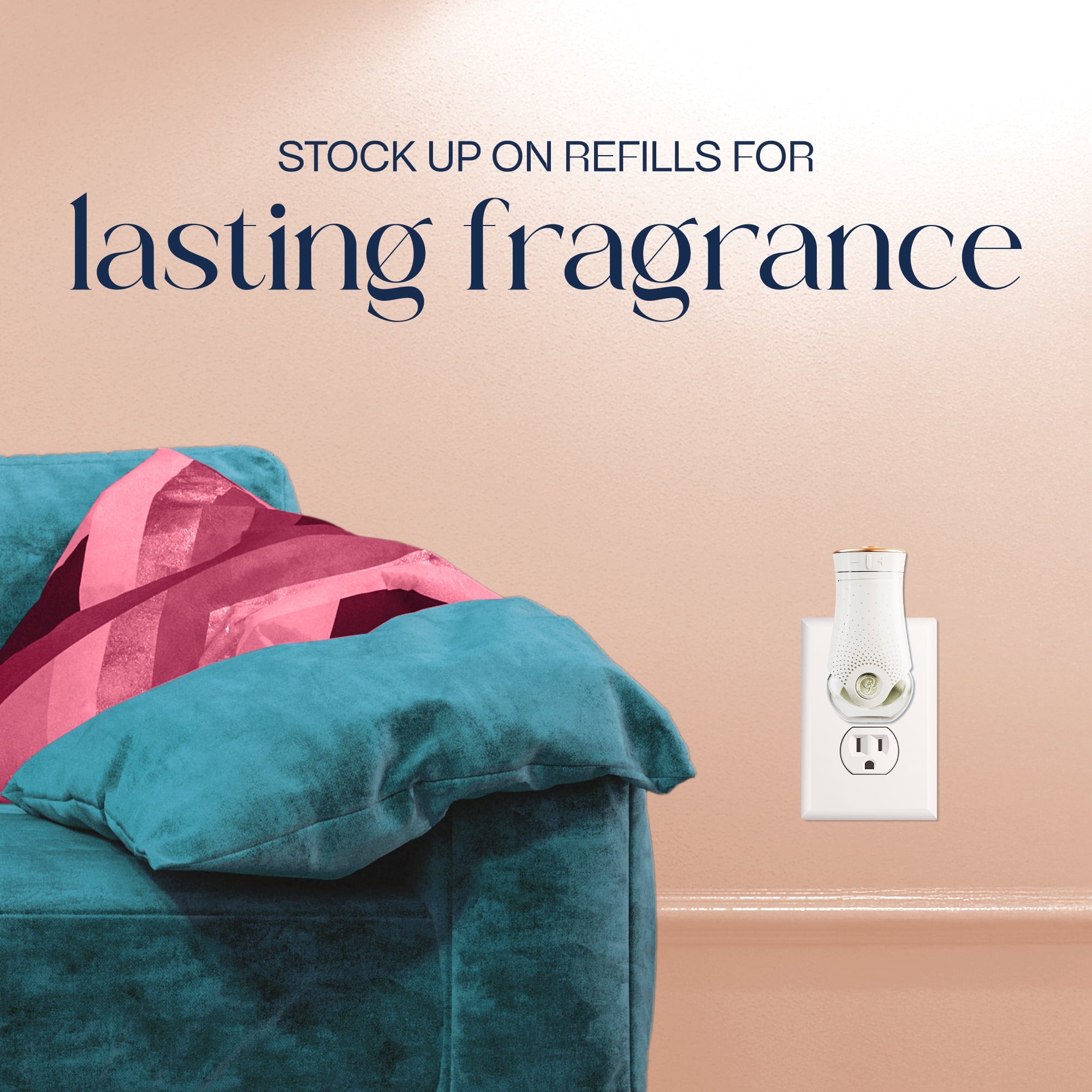 Glade Branchées® Huile parfumée Recharge, Zeste de citron et pavot