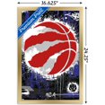 thumbnail image 2 of NBA Toronto Raptors - Maximalist Logo 23 Wall Poster, 22.375" x 34", 2 of 4