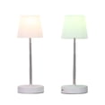 thumbnail image 2 of Simple Table Lamp Decorative Table Lamp Rechargeable Table Lamp Ambient Creative Table Lamp Pleated Simple Three Colour Temperature/RGB Touch Retractable Home Ambient Lamp, 2 of 8