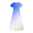 thumbnail image 4 of LOVZFMLL Jupe Princesse en Dentelle à Volants à Manches Courtes pour Femme Enfant Été Col Rond Broderie Nœud, 4 of 9