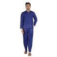 thumbnail image 1 of Inkmeso SolidNightwearSet For Men's Short Sleeve Pjs Loungewear Sets Soft Cotton Designer Sleepwear, 1 of 7