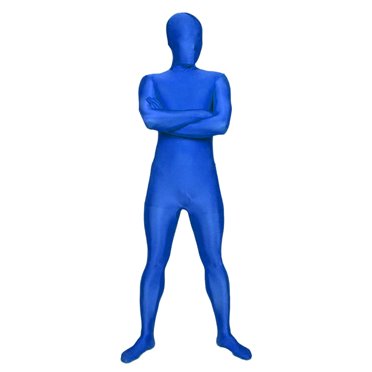 AltSkin Full Body Spandex/Lycra Suit (S, Blue)