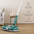 thumbnail image 3 of 2-in-1 Reusable Microfiber Mop with Adjustable Handle, USB-Powered Floor Cleaner for Hardwood, Tile, and Laminate Floors, Lightweight Household Mopping System, 3 of 9