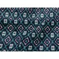 thumbnail image 4 of oneOone Viscose Jersey Fabric Check Kasuri Printed Fabric 1 Yard 60 Inch Wide, 4 of 5