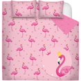 thumbnail image 2 of Safdie & Co. Courtepointe 2PC Ens T Flamant Rose, 2 of 3