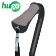 thumbnail image 2 of Hugo Adjustable Offset Handle Cane with Reflective Strap, Black, 2 of 2