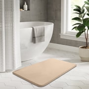 Roiihwy Memory Foam Bath Rugs, Super Soft Absorbent Washable Bathroom Rugs Non Slip, Shower Bath Mats for Tub Shower, Home Decor Accessories