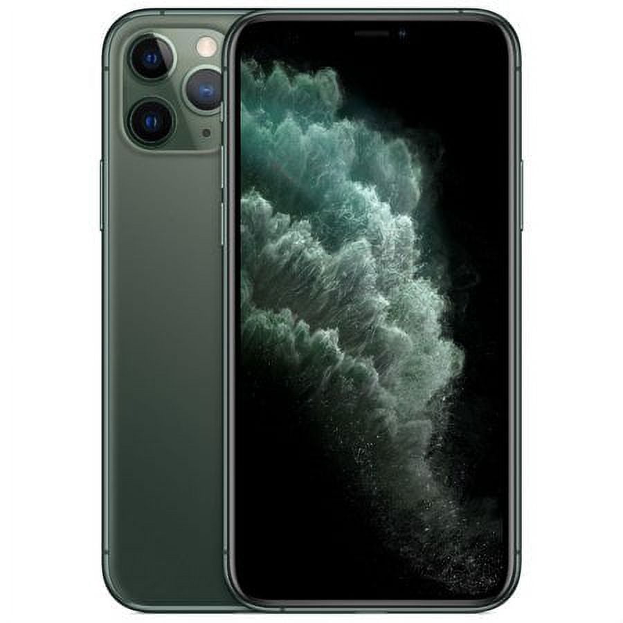 Restored Unlocked Smartphone Аpple іPhone 11 Pro 256GB - Midnight Green MWCQ2LL/A (Refurbished)