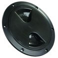 thumbnail image 3 of JR Access Door 31015 4.45 Inch Cutout Diameter; 5.12 Inch Outside Diameter; Black; ABS Plastic; Lockable; With Rubber Seal; Single, 3 of 3