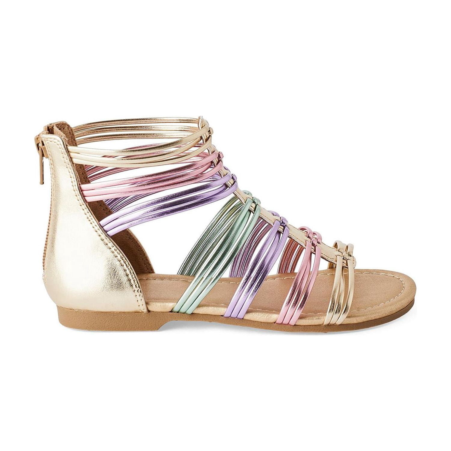 Justice Girls' Gladiator Sandals
