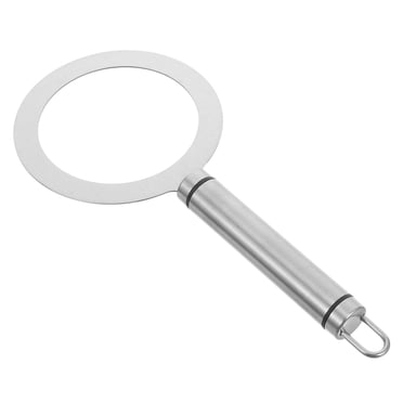 Miangastore Round Handle Creme Brulee Ring Stainless Steel 1Pack 9.2x4.1x0.7in