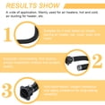 thumbnail image 2 of Shisuyan 1 Set Auto Heater Replacement Parts 42mm Heater Hose Air Vent Outlet Set, 2 of 9