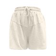 thumbnail image 3 of Timegard Womens Shorts Casual Elastic High Waisted Drawstring Athletic Comfy Shorts with Pockets Sweatshorts, 3 of 6