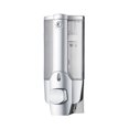 thumbnail image 1 of FRCOLOR shampoo bottle 1pc Manual Wall-mounted Push Type Liquid Soap Bottle Plastic Refillable Shampoo Liquid Soap Container Dispenser,7.48"X3.15"X2.76", 1 of 5